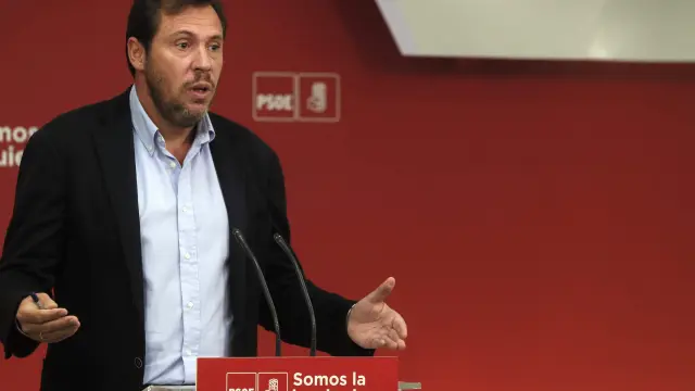 El portavoz de la ejecutiva del PSOE, Óscar Puente.