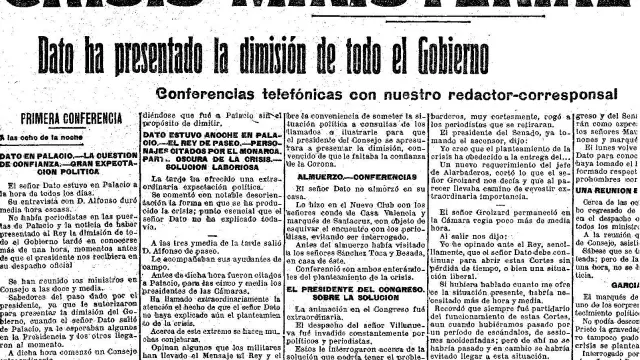Recorte de la noticia publicada en HERALDO DE ARAGÓN