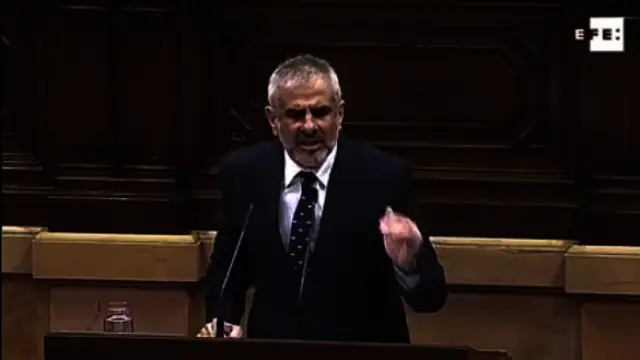 Carlos Carrizosa (Cs) en el Parlament