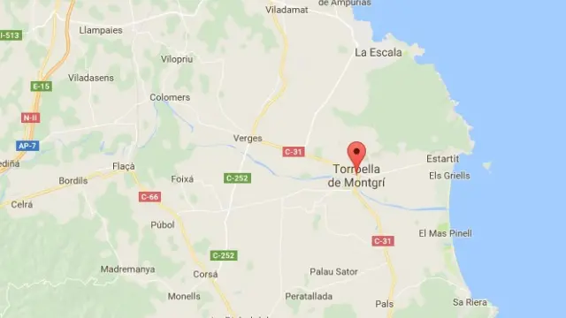 El suceso ha tenido lugar en el municipio de Torroella de Montgrí.