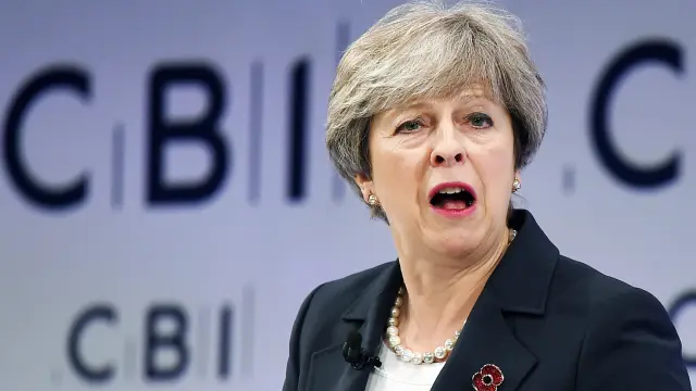 May dice que el Reino Unido no caerá en el intervencionismo tras el "brexit"