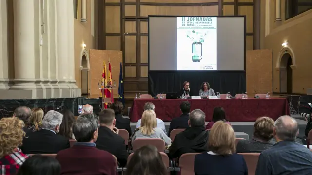 II Jornadas de Juego Responsable en Aragón, celebrada este viernes en el Pignatelli