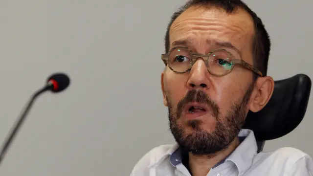 Pablo Echenique, secretario general de Podemos en Aragón.