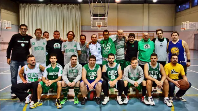 50 incondicionales de los Boston Celtics andan sueltos por Zaragoza.