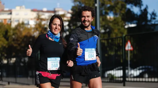 Éxito de participación en la Sanitas Marca Running de Zaragoza.