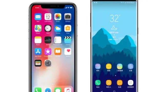 iPhone X vs Samsung Note 8