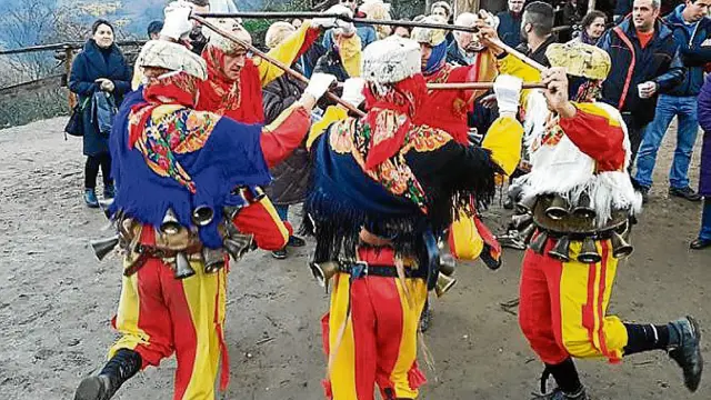 Imagen del 'Entroido Ribeirao', el carnaval gallego protagonista de uno de los cortos.