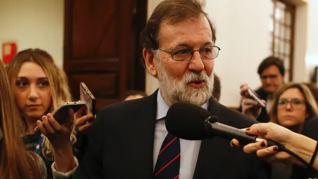 Rajoy, este miércoles en el Congreso