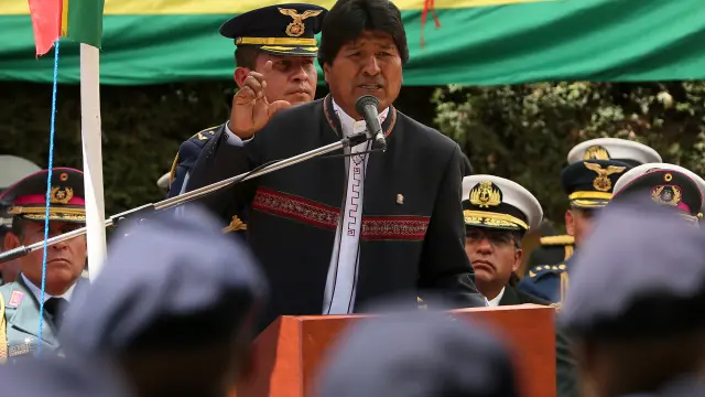Evo Morales, presidente boliviano, en imagen de archivo.