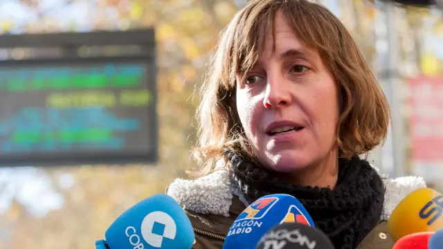 Teresa Artigas, concejala de Medioambiente y Movilidad del Ayuntamiento de Zaragoza.
