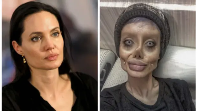 Angelina Jolie y Sahar Tabar