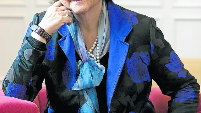 Cristina Gallach, en la Academia General Militar.