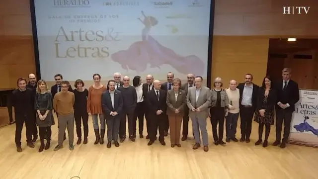 Heraldo de Aragón celebra los premios 'Artes & Letras'