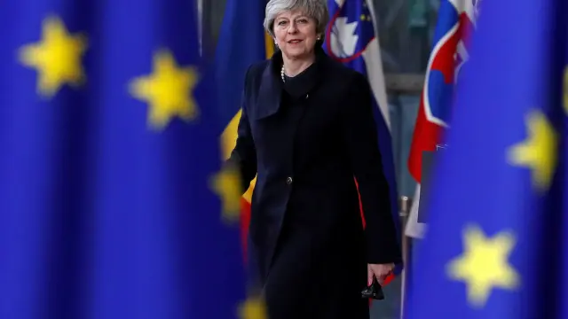 Theresa May, primera ministra británica, en una imagen de archivo.