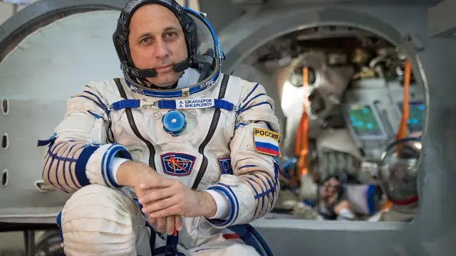 El astronauta ruso Antón Shkaplerov.