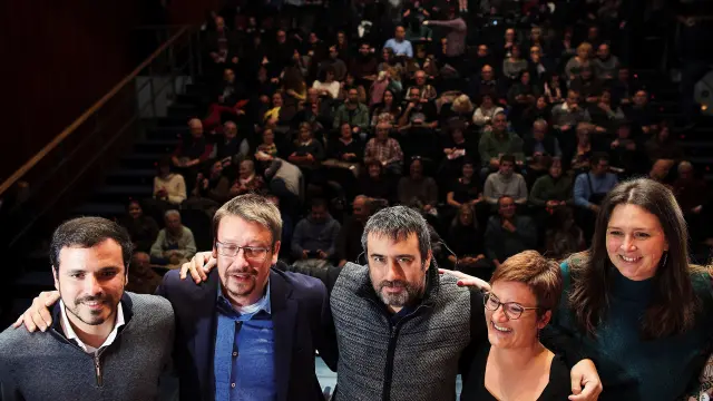 Acto de Catalunya En Comú-Podem.