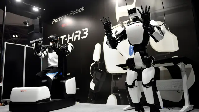Un robot humanoide de tercera generación.