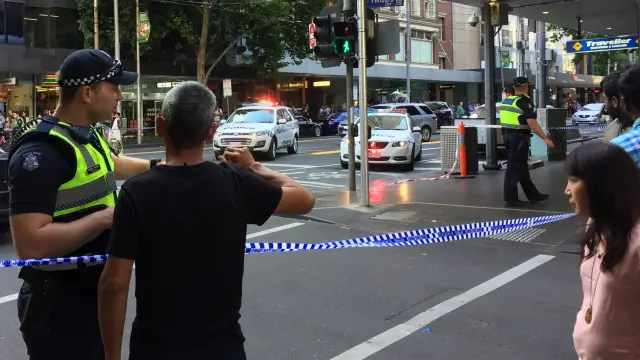 Atropello masivo en Melbourne