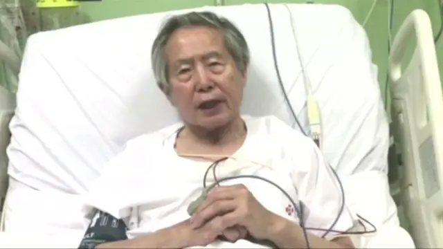 Fujimori, hospitalizado