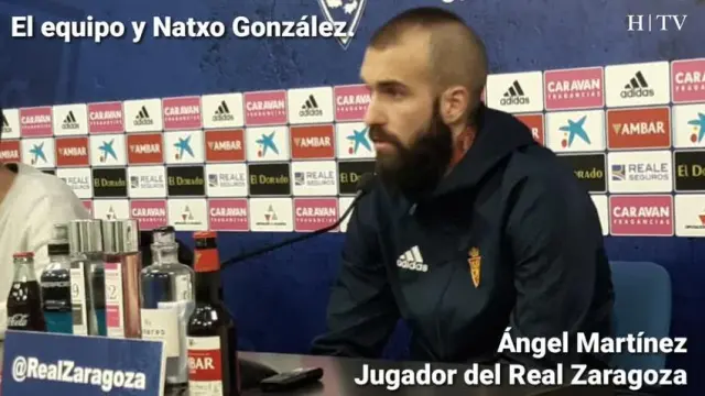 Ángel Martínez: "El equipo confía en Natxo González"