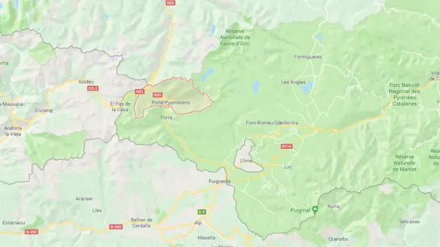 Cuatro esquiadores españoles, rescatados ilesos en un alud en los Pirineos