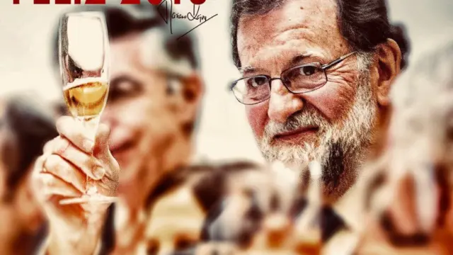 Mariano Rajoy desea un feliz 2018 a todos los españoles a través de Twitter