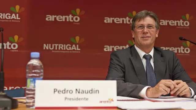 Pedro Naudín, presidente del grupo cooperativo aragonés Arento.