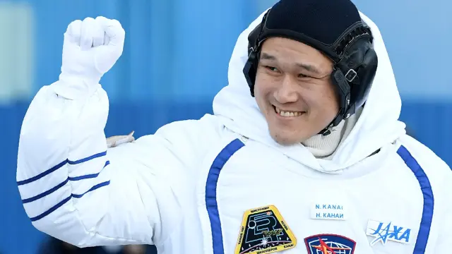 El astronauta japonés Norishige Kanai