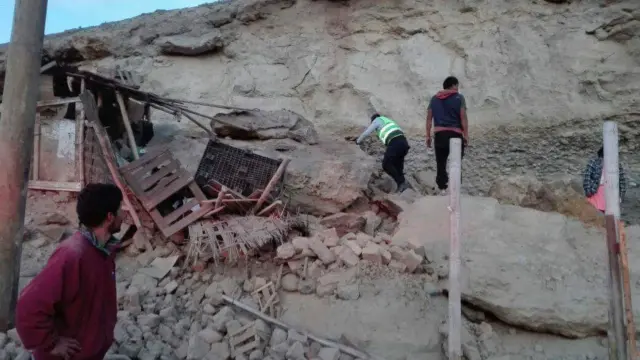 Terremoto en Perú.