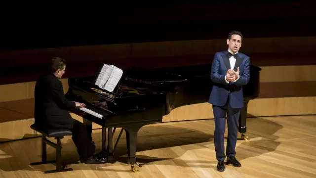 Actuación de Juan Diego Flórez, en la pasada Temporada de Grandes Conciertos de Primavera.