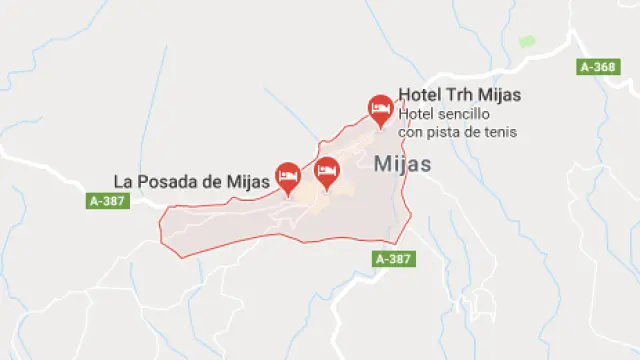 Mijas (Málaga), lugar de la agresión
