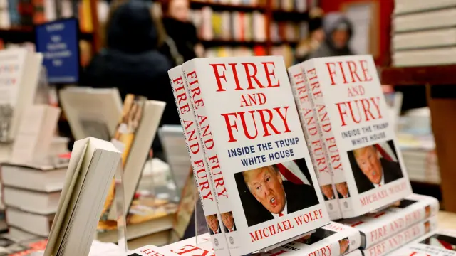 'Fire and Fury' se ha convertido en todo un fenómeno de ventas en Estados Unidos.