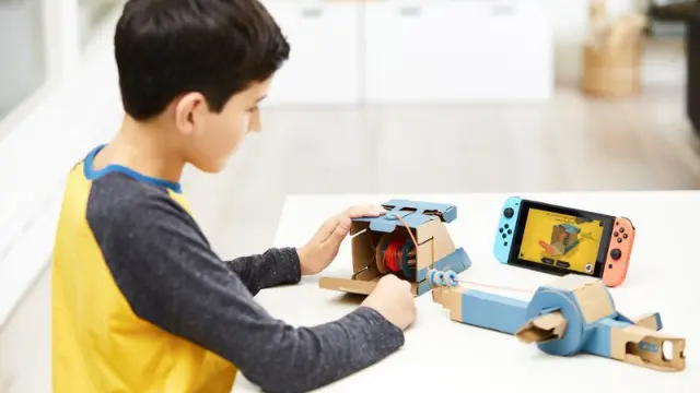 Nintendo Labo usa cartón para crear una nueva forma de jugar