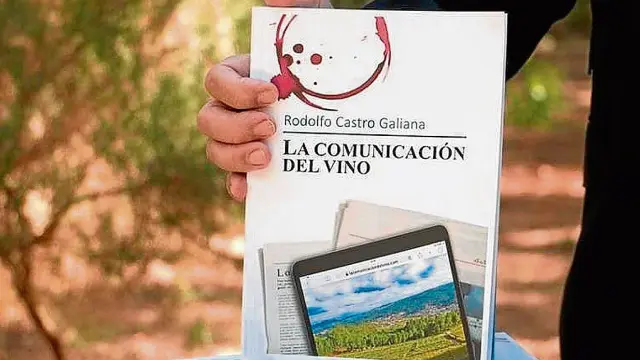 Portada del libro 'La comunicación del vino', de Rodolfo Castro Galiana.