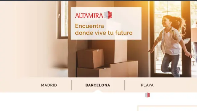 Imagen del anuncio de la inmobiliaria en el portal de Amazon.