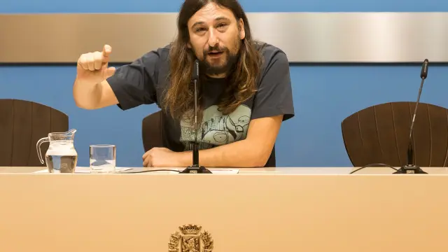 Pablo Híjar, concejal de Deporte del Ayuntamiento de Zaragoza.