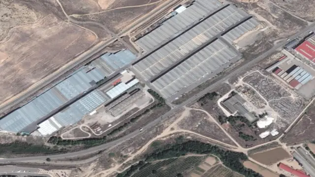 El Plano-Las Canales, el polígono industrial de María de Huerva.