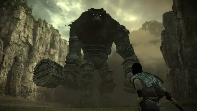 Escena de 'Shadow of the Colossus'