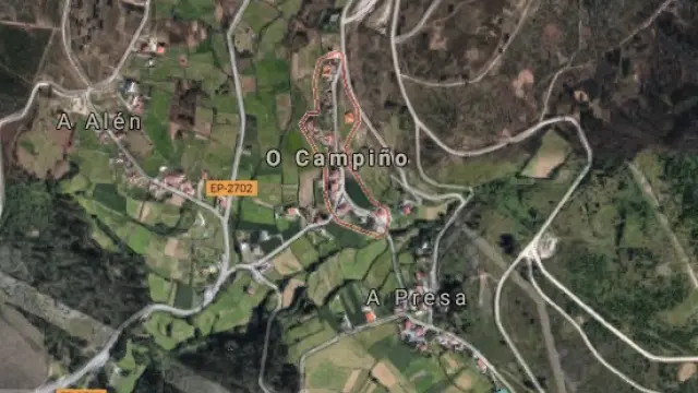 La detención tuvo lugar en el término municipal de O Campiño, en Pontevedra.