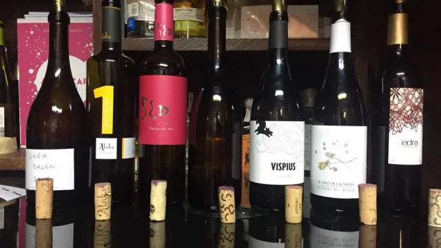 Algunos de los vinos incluidos