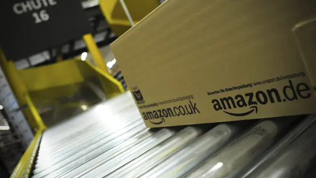 Un paquete de Amazon.