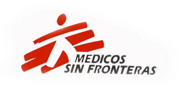 Logo de Médicos Sin Fronteras (MSF).