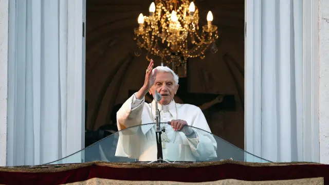 El papa Benedicto XVI en una imagen de archivo.