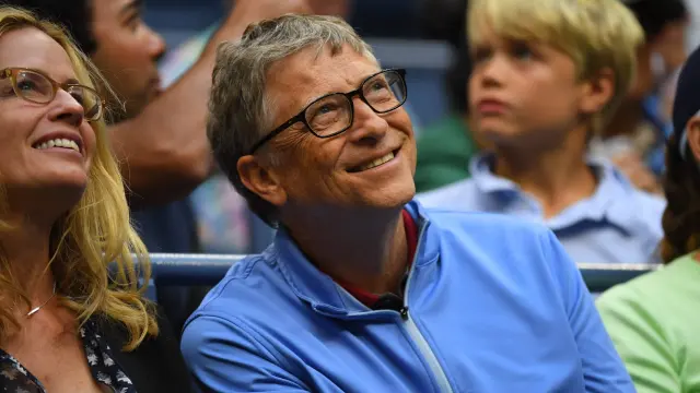 Foto de archivo del fundador de Microsoft, Bill Gates