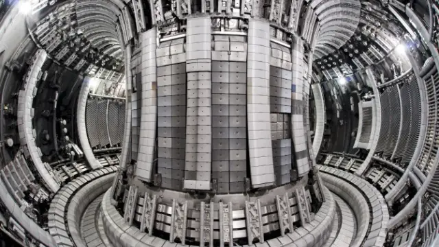 Un reactor de fusión nuclear.