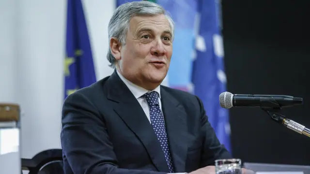 Antonio Tajani, actual presidente del Parlamento Europeo.