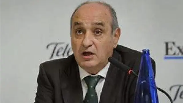 El presidente de la patronal aragonesa, Fernando Callizo