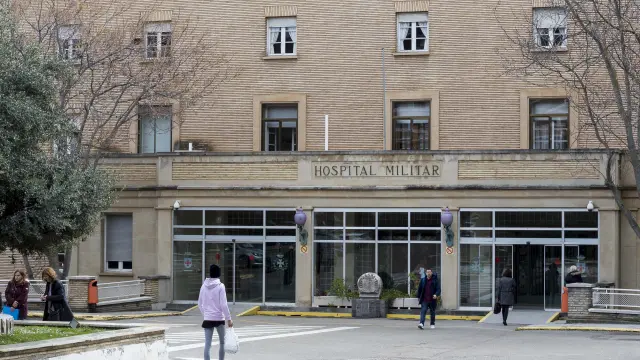 Instalaciones del hospital Militar.