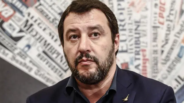Salvini, líder de la Liga Norte
