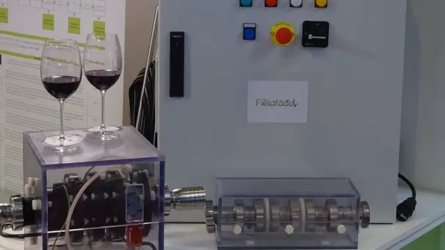 Un equipo modular que permite reducir el tiempo de maceración durante la elaboración de vino tinto